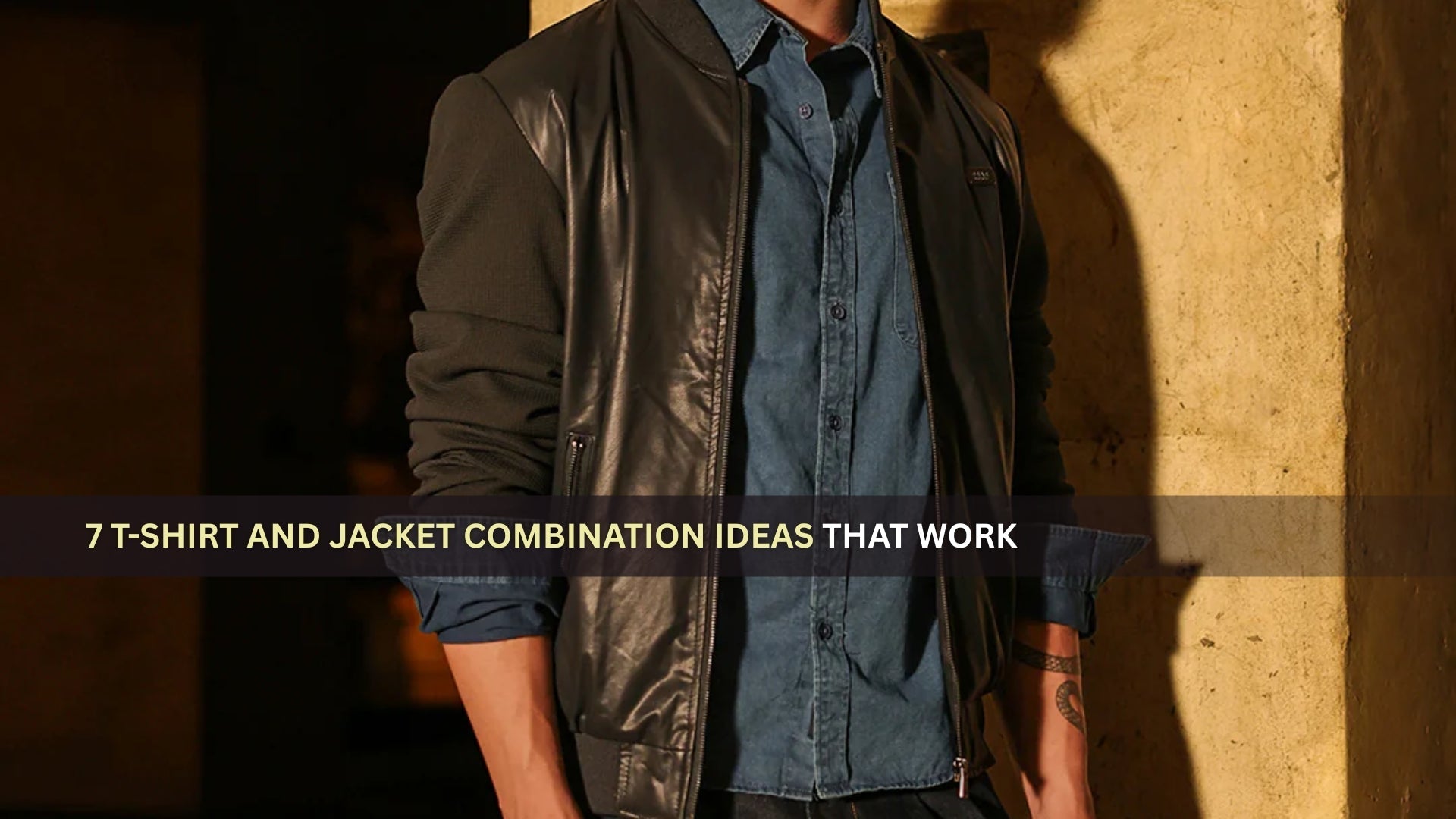 T-Shirt and Jacket Combination Ideas That Work