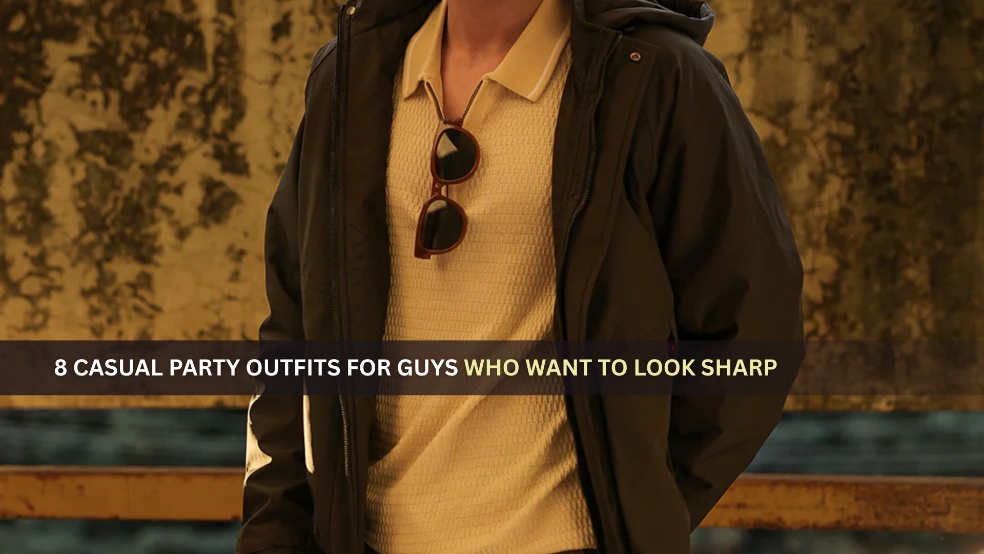 8 Casual Party Outfits for Guys Who Want to Look Sharp