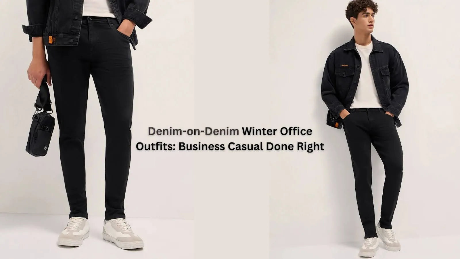 Denim on Denim Winter Outfits