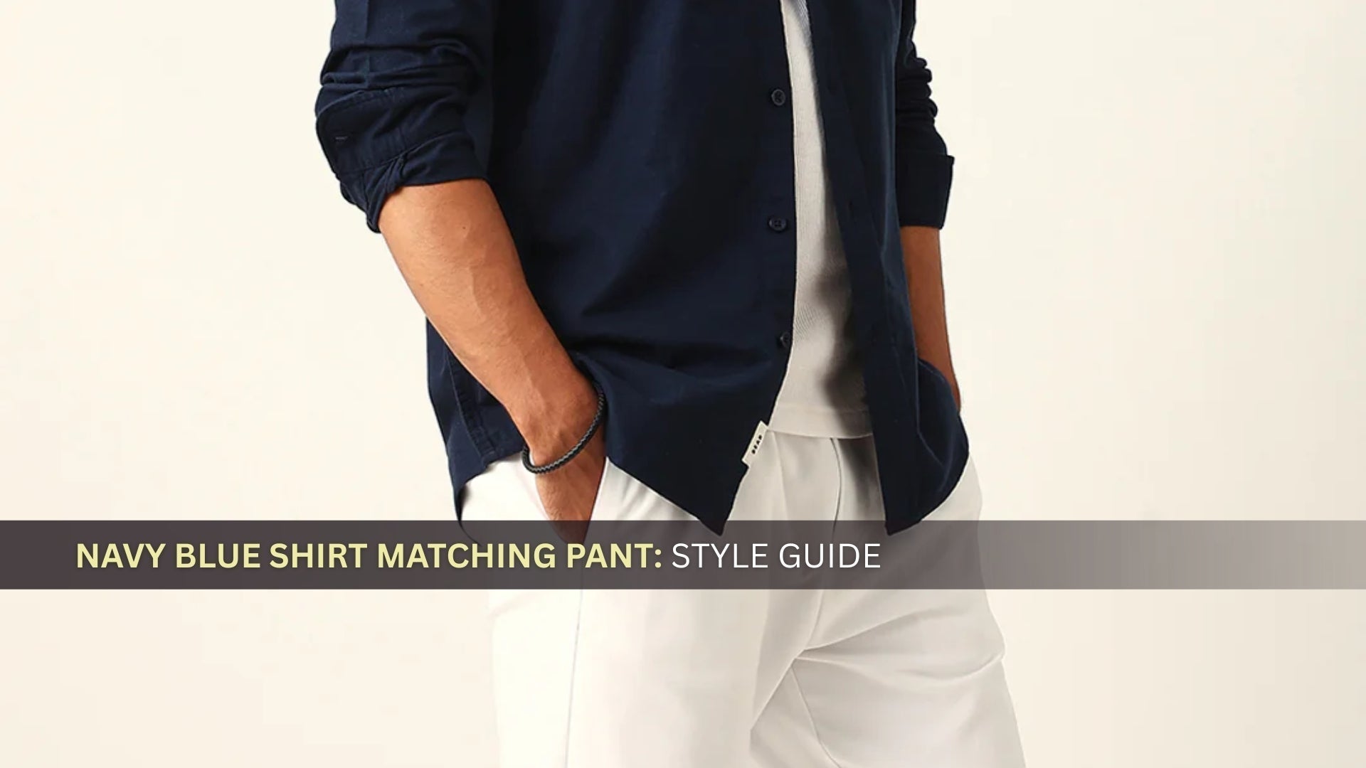 Navy Blue Shirt Matching Pant