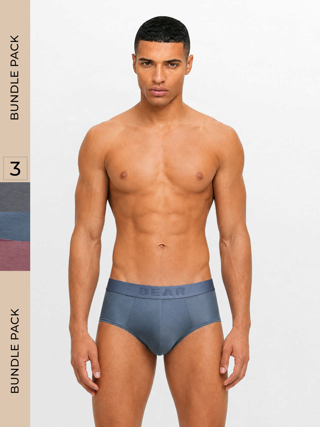 Premium Modal Briefs 3-Pack – Everyday Comfort Bundle by The Bear House