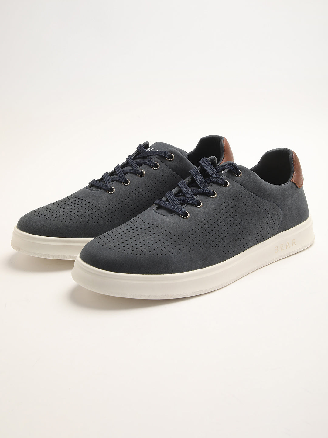Rare: Men's Blue Casual Sneakers  | The Bear House
