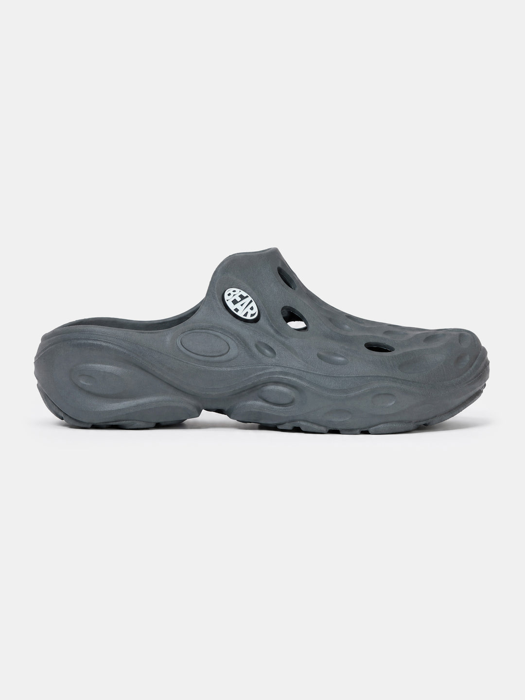 Dark Grey Lightweight Slip-On Clogs by The Bear House